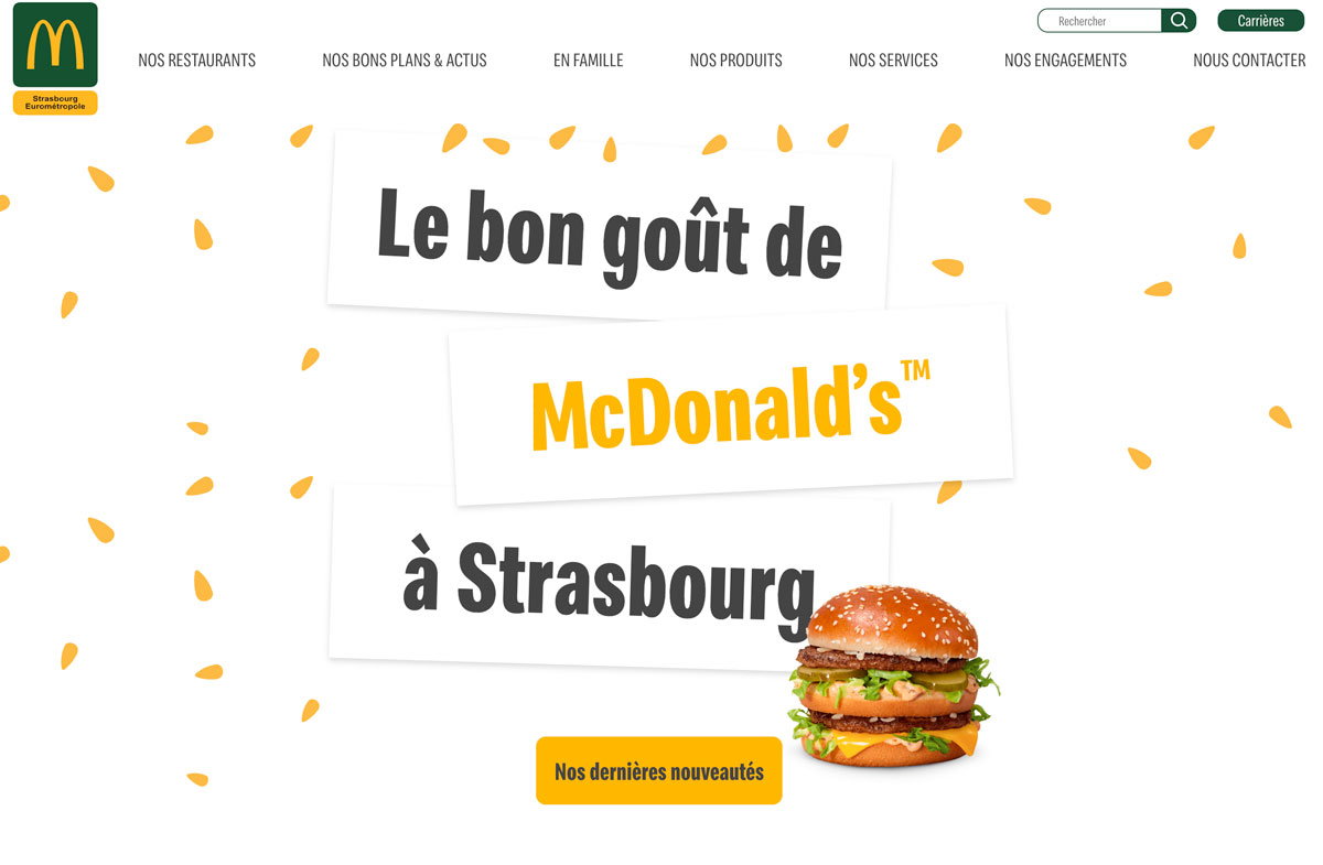 McDonalds confie son site à Jolifish Europe